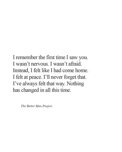 5,178 Likes, 125 Comments - Evan Sanders (@thebettermanproject) on Instagram: “When you know, you know. There's nothing like it⚡” Meet Someone Quotes, First Time Quotes, Meetings Quotes, Meeting You Quotes, Evan Sanders, Im Sorry Quotes, Sorry Quotes, Letter For Him, Better Man