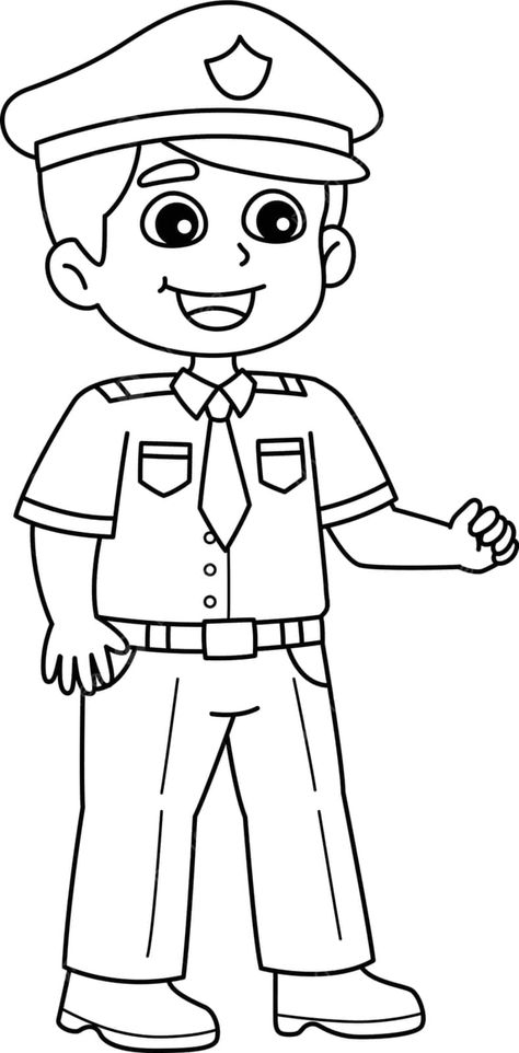 Police Drawing Easy, Police Coloring Pages, Police Officer Crafts, Police Crafts, Police Art, Ring Drawing, Drawing Man, Wing Drawing, Situational Awareness