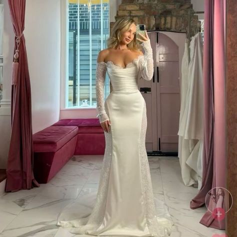 Wedding Dresses Petite Bride, High Waist Wedding Dress, Waist Wedding Dress, Ball Gowns Wedding Dress, Long Wedding Dress, Bride Wedding Dress, Timeless Wedding Dress, Sleeved Wedding, Rock Dresses