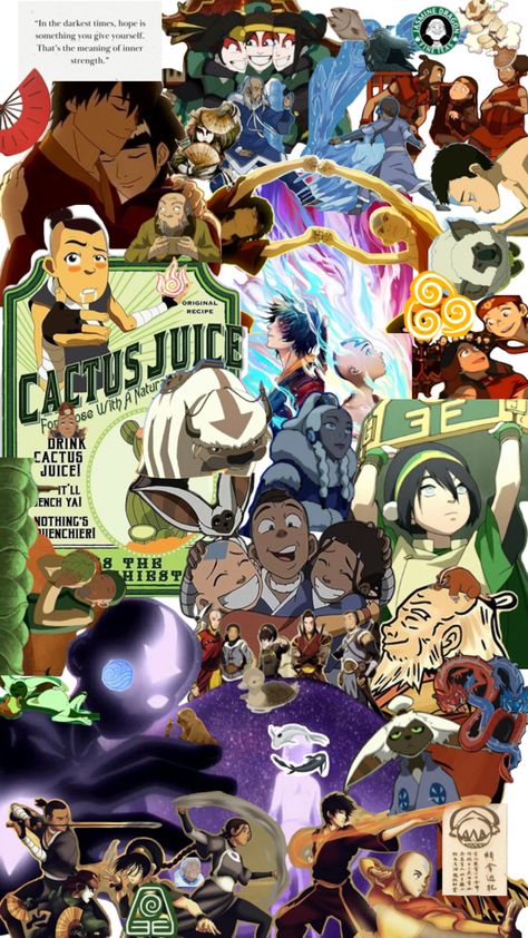 My rendition Avatar The Last Airbender Collage, Air Bender, Avatar The Last Airbender, The Last Airbender, Avatar, Collage, Art