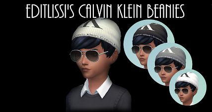 Mod The Sims - Kids Calvin Klein Monochrome Beanies Brimless Hat, Clavin Klein, Kids Beanies, Sims 4 Clothing, Electronic Art, Sims 4 Custom Content, Sims 4 Mods, Custom Content, The Sims