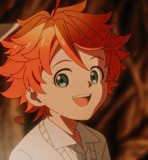 Orange Icons:), Neverland Art, Anime Black Hair, Promise Neverland, The Promised Neverland, Promised Neverland, Anime Pfp, Iconic Characters, Me Me Me Anime