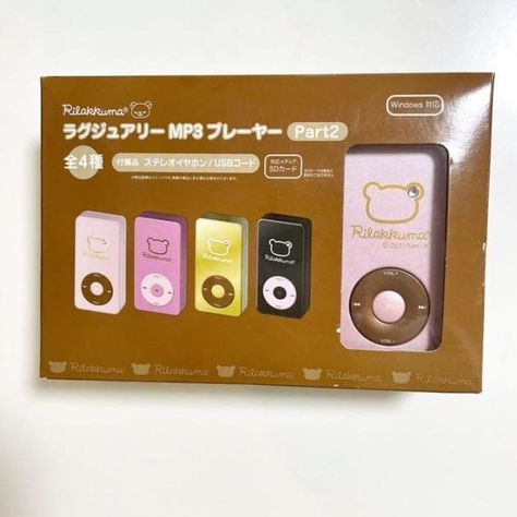 interest check for this rilakkuma mp3 player! <3 it... - Depop Keiko Kitagawa, Coffee Jelly, Eyes Emoji, Kawaii Core, I Love My Friends, Light Pink Color, Rilakkuma, Just Girl Things, Mp3 Player