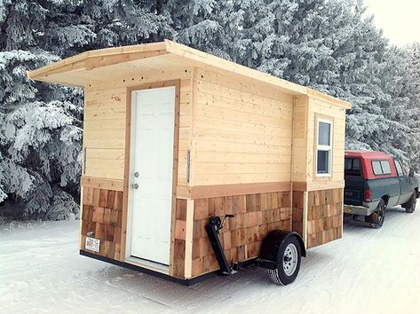 Ice Fishing Huts, Ice Fishing Shanty, Ice Hut, Ice Fishing Shack, Ice Shanty, Ice Fishing House, Saltwater Fishing Gear, Fishing Hacks, Fishing Basics