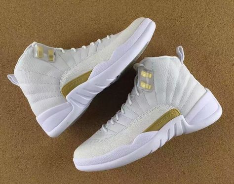 Jordan 12 Ovo, Jordan 12 White, Cool Jordans, Sneakerhead Fashion, Michael Jordan Shoes, Air Jordan 12, Shoes Sneakers Jordans, Jordan 12, Nike Air Jordans