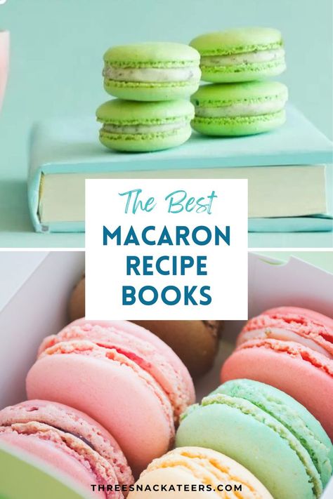 Macarons. With Text Reading: 7 Best Macaron Recipe Books. Macaron Recipe Flavors, French Macarons Flavors, Best Macaron Recipe, Homemade Chocolate Chip Cookies Recipe, How To Make Macaroons, Make Macarons, Macaron Recipes, Macarons Recipe, How To Make Macarons