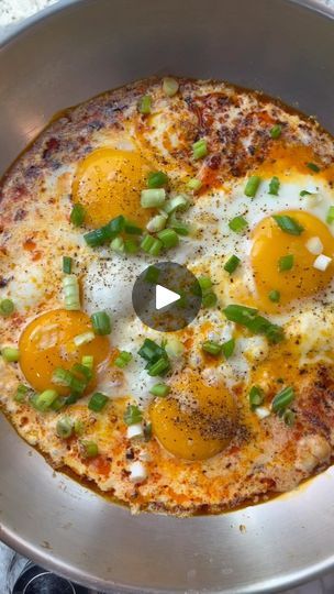 Cream Eggs, Las Vegas Food, Eggs Breakfast, Breakfast Eggs, Breakfast Quiche, Creamed Eggs, Keto Foods, Chili Oil, February 8