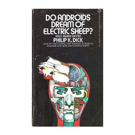 1968 — Do Androids Dream of Electric Sheep? by Philip K. Dickbestproductscom Electric Sheep, Polish Poster, Dystopian Books, Vintage Book Covers, Science Fiction Books, Sci Fi Books, Cool Books, Wow Art, Book Cover Art