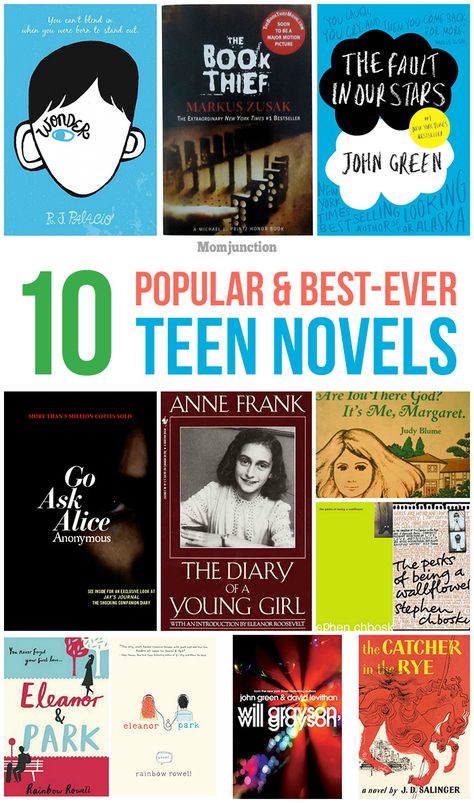 Top 10 Popular & Best-Ever Teen #Novels :Browse through our compilation below and inculcate the reading habit in your teen. Best Books Ever, Travel Writing Books, Best Books For Teens, Teen Novels, Ya Fiction, Novels To Read, Best Novels, Top Books, Ya Books