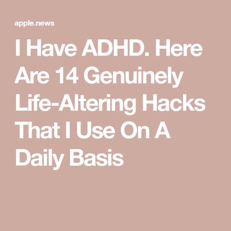 I Have ADHD. Here Are 14 Genuinely Life-Altering Hacks That I Use On A Daily Basis Add Tips For Adults, Inattentive Add Women Tips, Neurodivergent Life Hacks, Adult Add Life Hacks, Audhd Tips, Add Hacks, Audhd Things, Executive Function, Mental Health Disorders