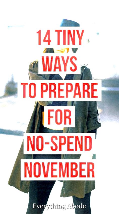 No Spend October, No Spend November Printable, No Spend November, Budgeting Ideas, November Ideas, November Challenge, No Spend, No Spend Challenge, Saving Strategies