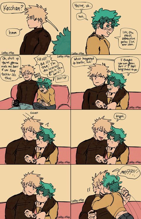 Omegaverse Heat, Bkdk Omegaverse Heat, Wholesome Bakudeku, Bakudeku Comic Jealous, Wholesome Bkdk, Bkdk Omegaverse, Bkdk Comics Fluff, Bkdk Omegaverse Pregnant, Bkdk Animal Au