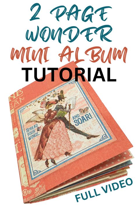 She has a great two page wonder mini album tutorial. Follow her instructions to learn how to make this unique mini album from only two papers Mini Album Tutorial Step By Step Free, Easy Mini Album Tutorial, Mini Album Tutorial Templates, Mini Albums Tutorial, Mini Album Page Ideas, Mini Album Template, Diy Mini Album Tutorial, Halloween Mini Albums, Mini Journals