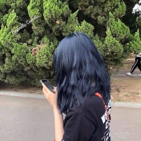 Blue Black Hair, Blue Hair, Ivy, Black Hair, Blue Black, Hair, Blue, Black