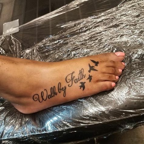 xbrattt 🦋💦🌸 Faith Foot Tattoos, Cute Foot Tattoos, Spiritual Tattoo, Cute Hand Tattoos, Snakebites, Foot Tattoos For Women, Black Girls With Tattoos, Inspiration Tattoos, Dope Tattoos For Women