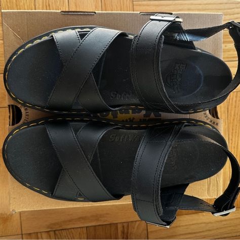 Dr Martens Voss II sandals Dr Martens Voss Ii, Dr Martens Voss, Ar Accessories, Phone Holster, Vr Headset, Dr Martens Shoes, Martens Shoes, Walker Boots, Garment Bags