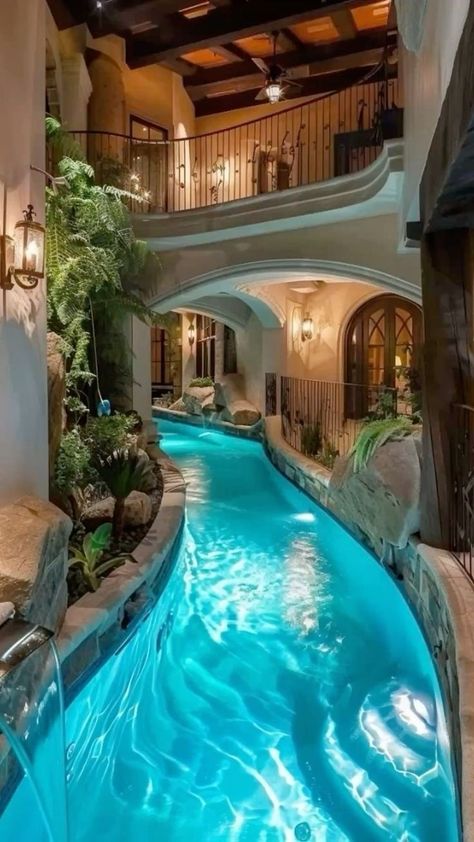 Piscina Interior, Indoor Swimming Pool, Dream Life House, Dream Pools, Indoor Swimming, Dream House Rooms, Fantasy House, Dream Room Inspiration, Luxury Homes Dream Houses