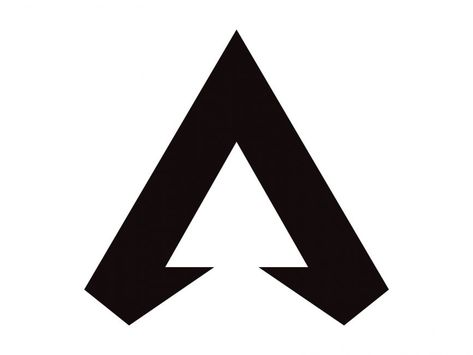 Apex Legends Symbol Vector Logo - Logowik.com Apex Legends Logo, Architecture Logos, Apex Logo, Legend Symbol, Delta Logo, Alpha Designs, Typographic Logo Design, Text Logo Design, Graphic Design Fonts