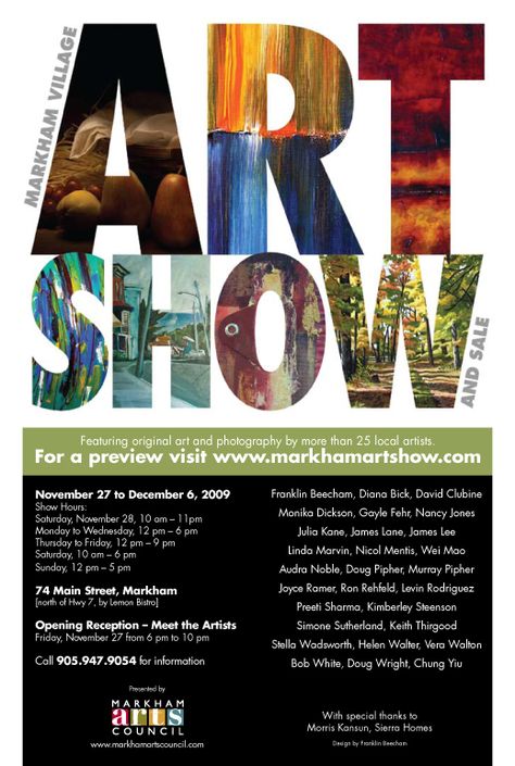 art show advertising | Art Show poster Art Exhibition Invitation, Art Show Poster, Show Poster Design, School Poster Ideas, Exhibition Invitation, Art Flyer, Ux Design Website, Paint Poster, Student Design