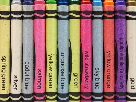 When you are a kid creativity doesn’t require fancy tools or lots of planning. It’s spontaneous, heartfelt, and a natural part of your expression. To revisit with that more playful part of you, it can be a lot of fun to reconnect with a creative childhood toy you’ve always loved and watch what happens. More on the blog... Blueberry Yum Yum, Crayola Crayons, Yellow Springs, Rolling Paper, Web Blog, Jack White, Childhood Toys, Arts And Crafts Supplies, Color Names