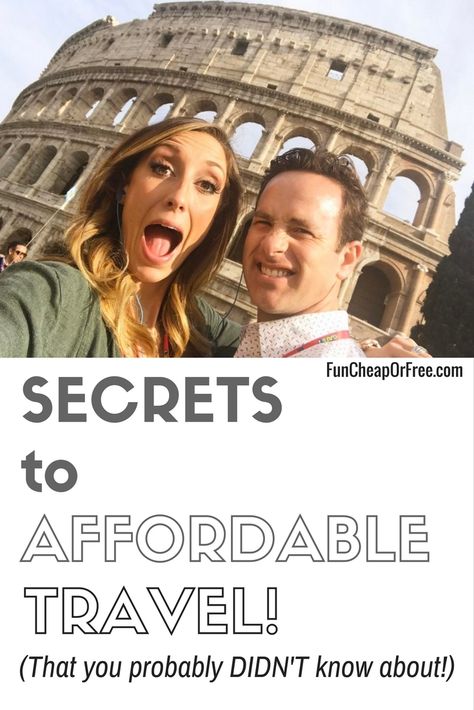 AMAZING secrets to affordable travel! I didn't know some of these!! Travel Jobs, Ways To Travel, To Infinity And Beyond, Travel Trailers, Cheap Travel, Travel Alone, Travel Scrapbook, Best Places To Travel, Travel Agent