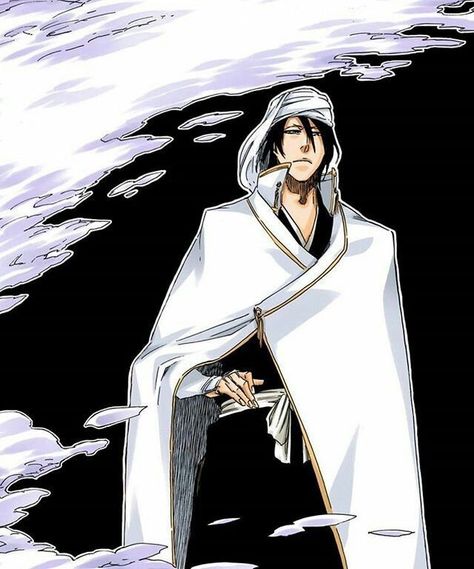 Byakuya Bleach, Bleach Byakuya, Bleach Colored Manga, Kuchiki Byakuya, Byakuya Kuchiki, Kuchiki Rukia, Comic Book Layout, Tite Kubo, Bleach Anime Art