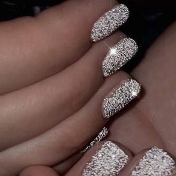 Maidstone Manicurist on Instagram: "It’s sparkle season ✨ TIMELESS ELEGANCE ✨ New collection from @biosculpturegelgb Using FELICITY - a purple reflective glitter. #reflectivenails #sparkleseason #glitter #glitternails #christmas #christmasnails #nye #newyearnails" Reflective Glitter Nail Art, Nail Inspo Reflective Glitter, Reflective Glitter Christmas Nails, Silver Reflective Glitter Nails, Reflective Glitter Nails Valentines, Reflective Nails, Charcoal Art, Sparkly Nails, Nail Varnish