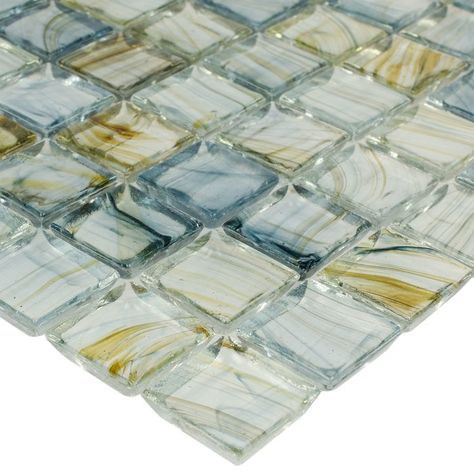 Mosaic Square, Blue Uniform, Floor Designs, Backsplash Wall, Celestial Blue, Ceramic Mosaic Tile, Best Floor Tiles, Mosaic Wall Tiles, Wall Trim