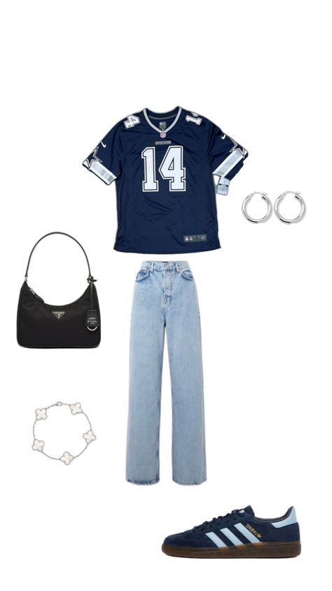 Loving SZA>>>      Navy blue, a nice jersey, and some addias shoes= 👩‍🍳💋 Sza Concert Outfit, Addias Shoes, Sza Concert, Jersey Outfit, Cute Fit, Summer Concert, Basic Outfits, Dream Wardrobe, Concert Outfit