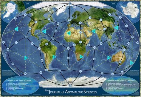 This Is Where Earth's Most Powerful Energetic Points And Chakras Are Located... Map Of Earth, Earth Grid, Ley Lines, Ancient Pyramids, 5th Dimension, Karma Yoga, Mount Shasta, Earth Map, Age Of Aquarius