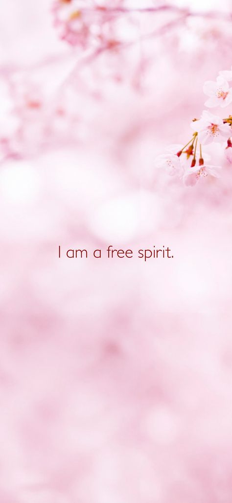 I am a free spirit. 

From the I am app: https://iamaffirmations.app/download Free Spirit, Collage, Pins, Quick Saves