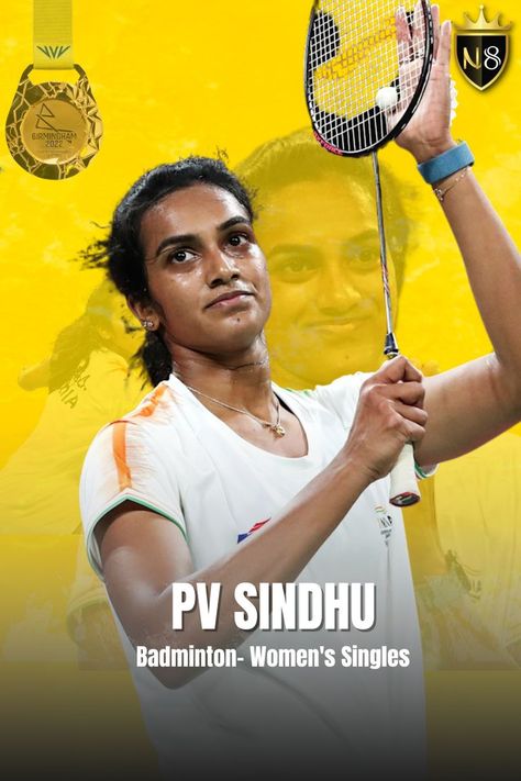 #CommonwealthGames2022 #PVSindhu #Badminton #B2022 #CWG2022 #TeamIndia  #CWG22 #Cheer4India #CommonwealthGames2022 #CWG2022India  #CWGIndia2022  #GoldMedal #n8 #n8casino #n8games #n8sports #n8app P V Sindhu, Pv Sindhu, Lata Mangeshkar, Gold Medal, Aesthetic Iphone Wallpaper, Tennis Racket, Badminton, Favorite Team, Birmingham