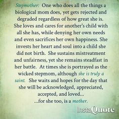 I will always do my best by you . I love you regardless who doesn't like it. ❤️❤️❤️ Step Monster Quotes, Step Parents Quotes, Unappreciated Quotes, Stepmom Quotes, Monster Quotes, Step Mom Quotes, Feel Better Quotes, Truths Feelings, Mother Knows Best