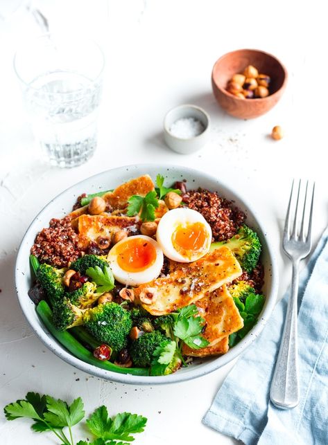 Halloumi and hazelnuts are a great match for this charred broccoli salad – an oozy soft-boiled egg tops it off perfectly. Charred Broccoli Salad, Charred Broccoli, New Zealand Food, Winter Dishes, Soft Boiled Eggs, Eggs Recipe, Broccoli Salad, Breakfast For Dinner, Food Magazine