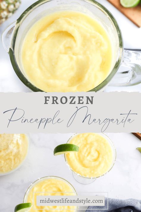 Pinapple Margarita, Pineapple Margarita Recipe, Mexican Cocktail, Best Mixed Drinks, Mexican Cocktails, Pineapple Margarita, Pineapple Cocktail, Frozen Margaritas, Mixed Drinks Recipes