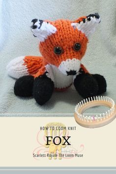 Knitting Loom Animals, Loom Knitting Sweater, Loom Knit Animals, Loom Knitting Patterns Hat, Loom Animals, Knit Loom, Round Loom Knitting, Circle Loom, Loom Board