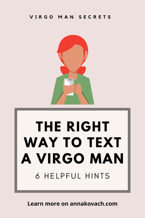 What is the right way to text a Virgo man? What types of texts will keep him interested in you and help you build a relationship? Here are some methods you may want to consider using to raise your success rate with this sexy Virgo man.  #zodiac #zodiac_sign #zodiac_facts #horoscope #horoscope_sign #astrology #love_astrology #love #relationship #romance #dating #seduce #texting #virgo #virgo_man #virgo_facts #virgo_traits #men #in_love #virgo_zodiac September Virgo Men, Virgo Male Facts, Virgo Man Traits, Virgo Traits Men, Virgo Male, Virgo Men In Love, Male Psychology, Virgo Relationships, Get His Attention