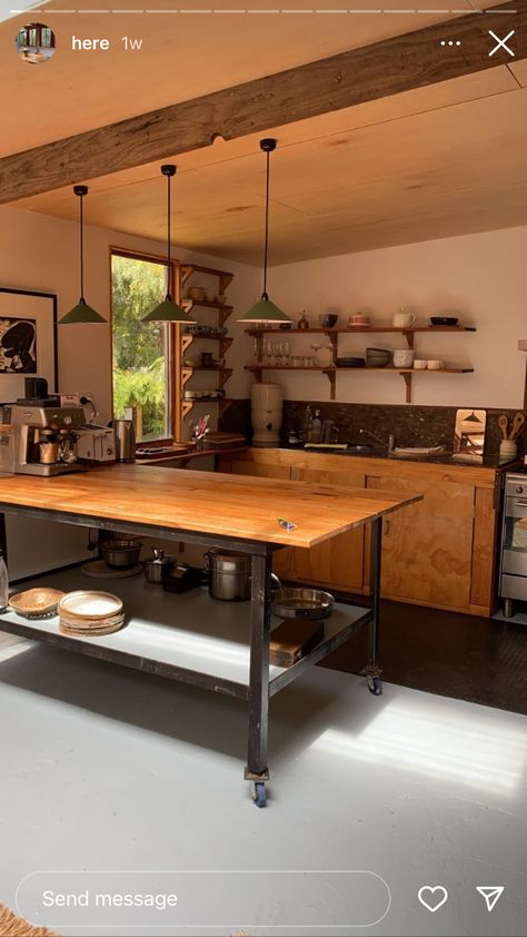 At Home Commercial Kitchen, Commercial Kitchen Shed, Baking Studio Interior Small Spaces, Commercial Style Kitchen At Home, Commercial Kitchen In Home, Baking Shed Ideas, Baking Shed, Pastry Kitchen Design, Small Bakery Kitchen Layout