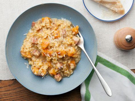 Risotto With Butternut Squash, Filet Mignon Chorizo, Saffron Risotto, Butternut Squash Recipe, Squash Risotto, Butternut Squash Risotto, Ina Garten Recipes, Squash Recipe, Butternut Squash Recipes