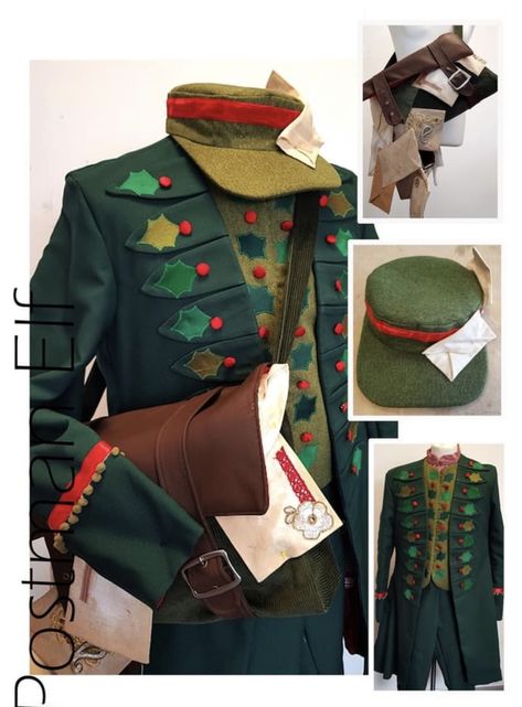 Elf Jr The Musical Costumes, Christmas Costumes Diy, Elf Kostüm, Christmas Elf Outfit, Fair Outfit, Christmas Elf Costume, Costume Inspirations, Whoville Christmas, Steampunk Christmas