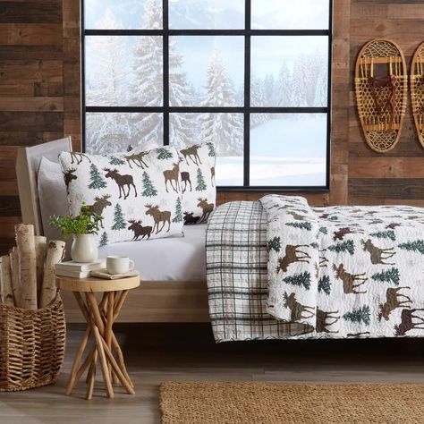 Pine Tree Bedding, California King Quilts, Wild Tree, Attic Ideas, Rustic Quilts, Clean Bed, Twin Quilt Size, Lightweight Bedding, Luxury Quilts