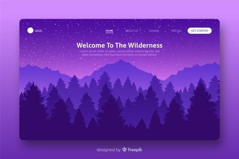 Folder Background Design, Purple Landing Page, Web Background Design, Landing Page Background, Purple Graphic Design, Gradient Landscape, Website Background Design, Blog Format, Purple Illustration