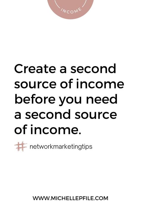 Residual Income Quotes, Second Source Of Income, Marketing Quotes Business, Business Mantra, Opportunities Quotes, Business Opportunities Quotes, Network Marketing Motivation, Business Inspirational Quotes, Networking Quotes