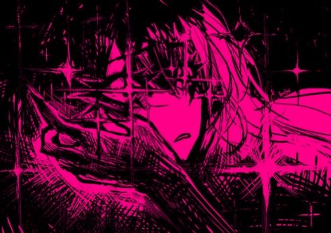 Hot Pink Pfp Aesthetic, Dark Pink Pfp Aesthetic, Pink And Black Aesthetic Widget, Hot Pink Banner Aesthetic, Dark Pink Anime Pfp, Hot Pink Wallpaper Laptop, Dark Pink Widget, Dark Pink Header, Hot Pink Anime