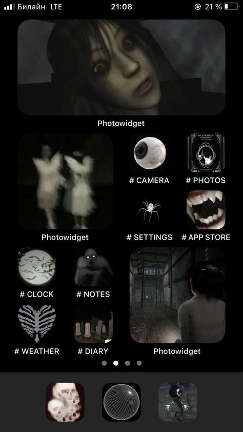 Dark Phone Theme, Widgetsmith Ideas, Home Lock Screen, Ios Homescreen, Iphone Home Screen Layout, Phone Inspiration, Iphone App Layout, App Layout, Iphone Homescreen Wallpaper