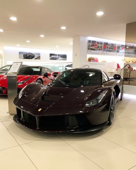 Ferrari LaFerrari Burgundy Car, Freetime Activities, Stuff To Buy, Ferrari California, Ferrari Laferrari, Ferrari Car, Classy Cars, Fancy Cars, Pretty Cars