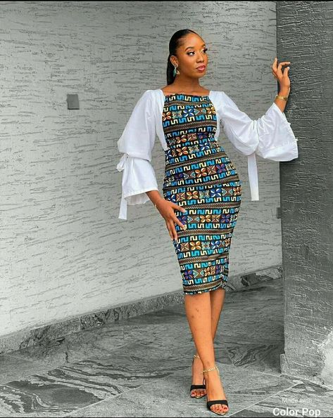 Simple yet elegant Chitenge Outfits, Trendy Ankara Styles, Ankara Long Gown Styles, African Print Dress Ankara, Ankara Gown Styles, Short Dress Styles, Dressy Casual Outfits, Gown Styles, African Fashion Ankara