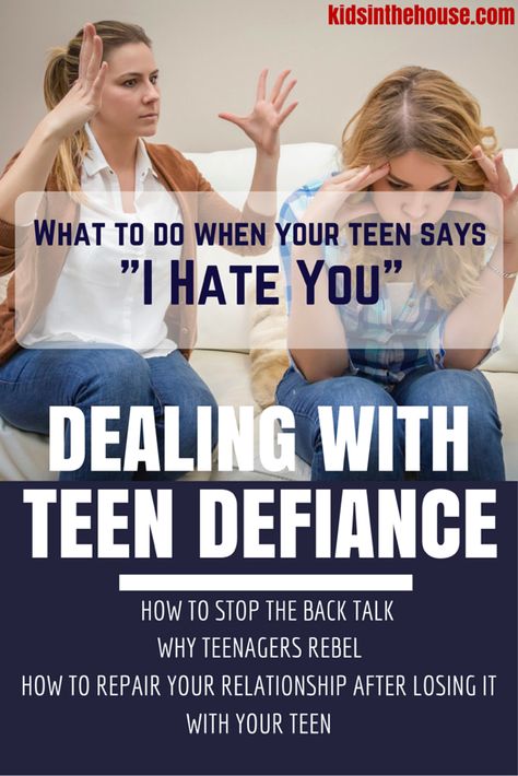 A defiant teenager might portray out of control or disrespectful behavior towards parents. Cursing, using drugs & alcohol, and being difficult are all examples of defiant behavior. Dealing with these circumstances can be challenging or frustrating, but it is important to remember that this is still your child. Experts in the field share tips & advice on how to deal with an unruly teen with over 20 videos on topics every parent of a teenager can relate to in our kids in the house resource library Teenage Attitude, Disrespectful Behavior, Defiant Behavior, Raising Teenagers, Parenting Preteens, Friends Time, Confidence Kids, Parenting Teenagers, Parenting Classes