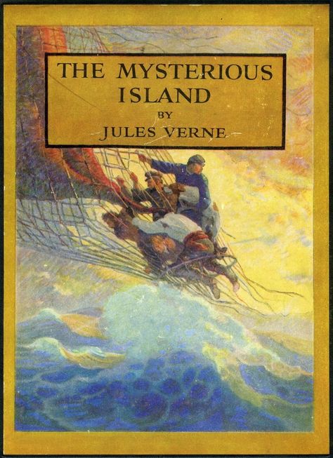 <b>You've read <i>Harry Potter</i> 12 times now.</b> Put it down, and read these instead. Jules Verne Books, N C Wyeth, Mysterious Island, The Mysterious Island, Mystery Writing, Horror Tale, The Book Thief, Jules Verne, Classic Literature