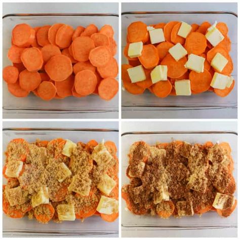 Baked Candied Yams Recipe Easy, Easy Yam Casserole Recipe, Cooking Yams In Oven, Candied Yams From A Can Recipe, Keto Candied Yams Recipe, Sliced Yams Baked, Candied Yams Fresh Sweet Potatoes, Sweet Potato And Yam Recipes, How To Make Yams In The Oven